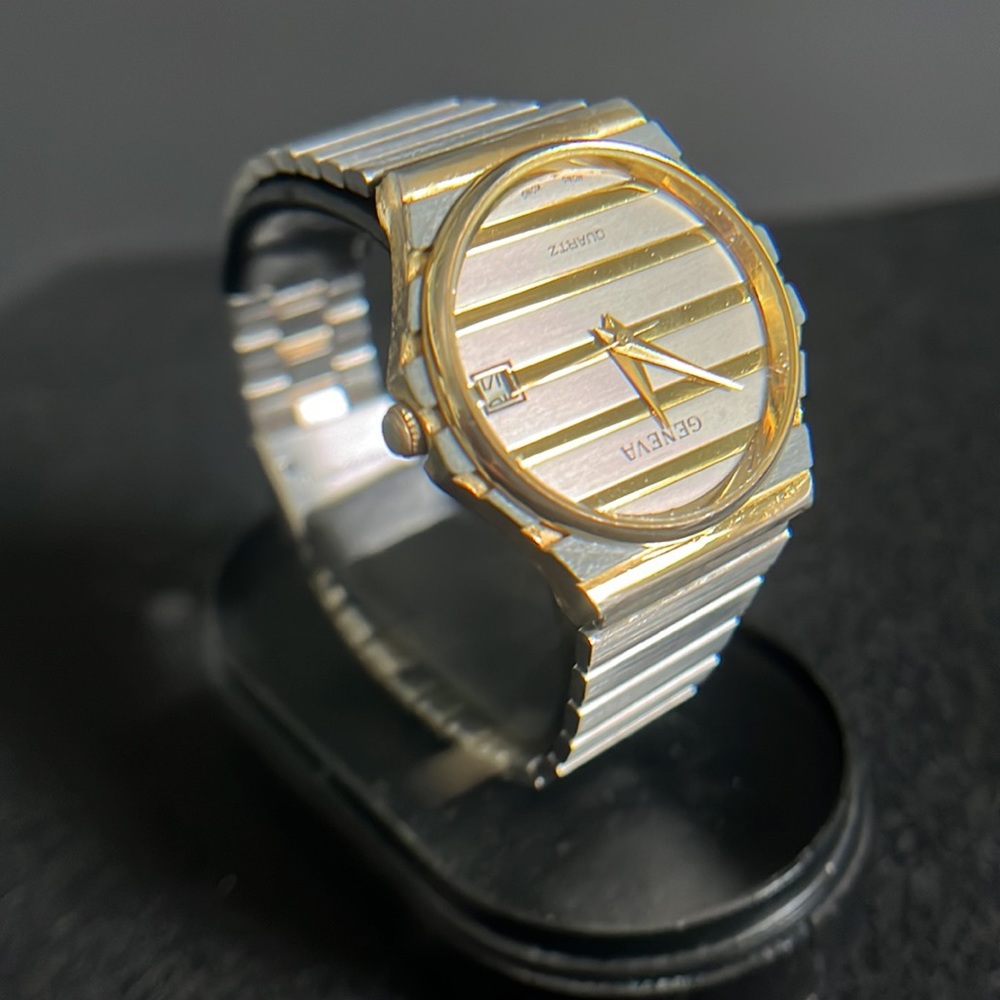Vintage GENEVA Women’s Gold & Silver Quartz Watch